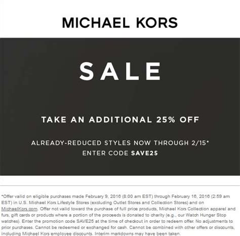 factory code michael kors|michael kors coupon codes 2024.